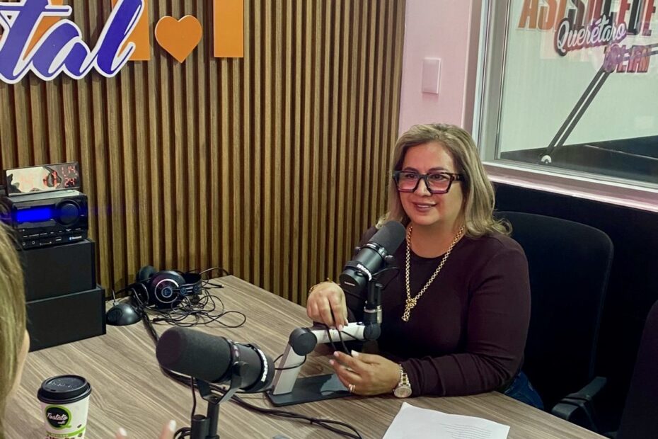Laura Rodríguez Miranda en Así Sucede Querétaro hablando sobre Mujeres que hacen país y liderazgo femenino en México.