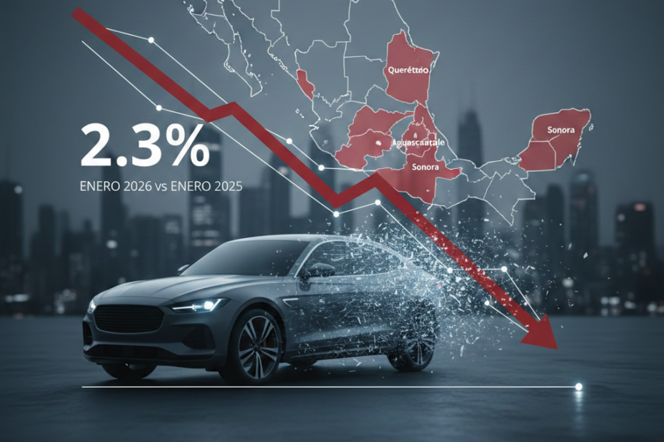 Decrecimiento automotriz
