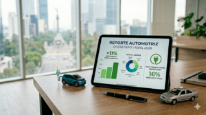 Hoy quiero compartirles un dato importante para el sector automotriz en Querétaro, porque después de varios meses complicados, abril finalmente trajo buenas noticias. De acuerdo con cifras de AMDA Querétaro, durante abril la venta de vehículos nuevos creció un 11%, siendo el primer mes positivo en lo que va de 2026. Esto permitió comercializar más de 2,800 unidades y recuperar el lugar número 10 a nivel nacional en participación de mercado. Aunque en el acumulado anual todavía existe una ligera baja del 1.4% comparado con el año pasado, el sector comienza a mostrar señales de estabilidad y recuperación. Otro dato interesante es que las marcas con mayor presencia en Querétaro siguen siendo Nissan, Kia, General Motors, Volkswagen y Toyota, concentrando prácticamente el 59% de las ventas. Y algo que llama mucho la atención es el crecimiento de la electromovilidad. Querétaro ya ocupa el séptimo lugar nacional en venta de vehículos híbridos y eléctricos. Tan solo en el primer cuatrimestre del año se vendieron más de 1,800 unidades de este tipo, representando ya el 16% del mercado total. Sin duda, estamos viendo un consumidor mucho más interesado en tecnología, eficiencia y nuevas alternativas de movilidad.