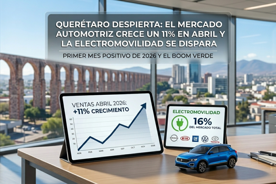 AMDAQRO reporta primer mes positivo de 2026 en comercialización de vehículos